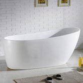 Oval Freestanding Bath 1500 / 1700mm - Gloss White